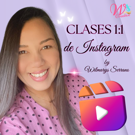 CLASES 1:1 DE INSTAGRAM